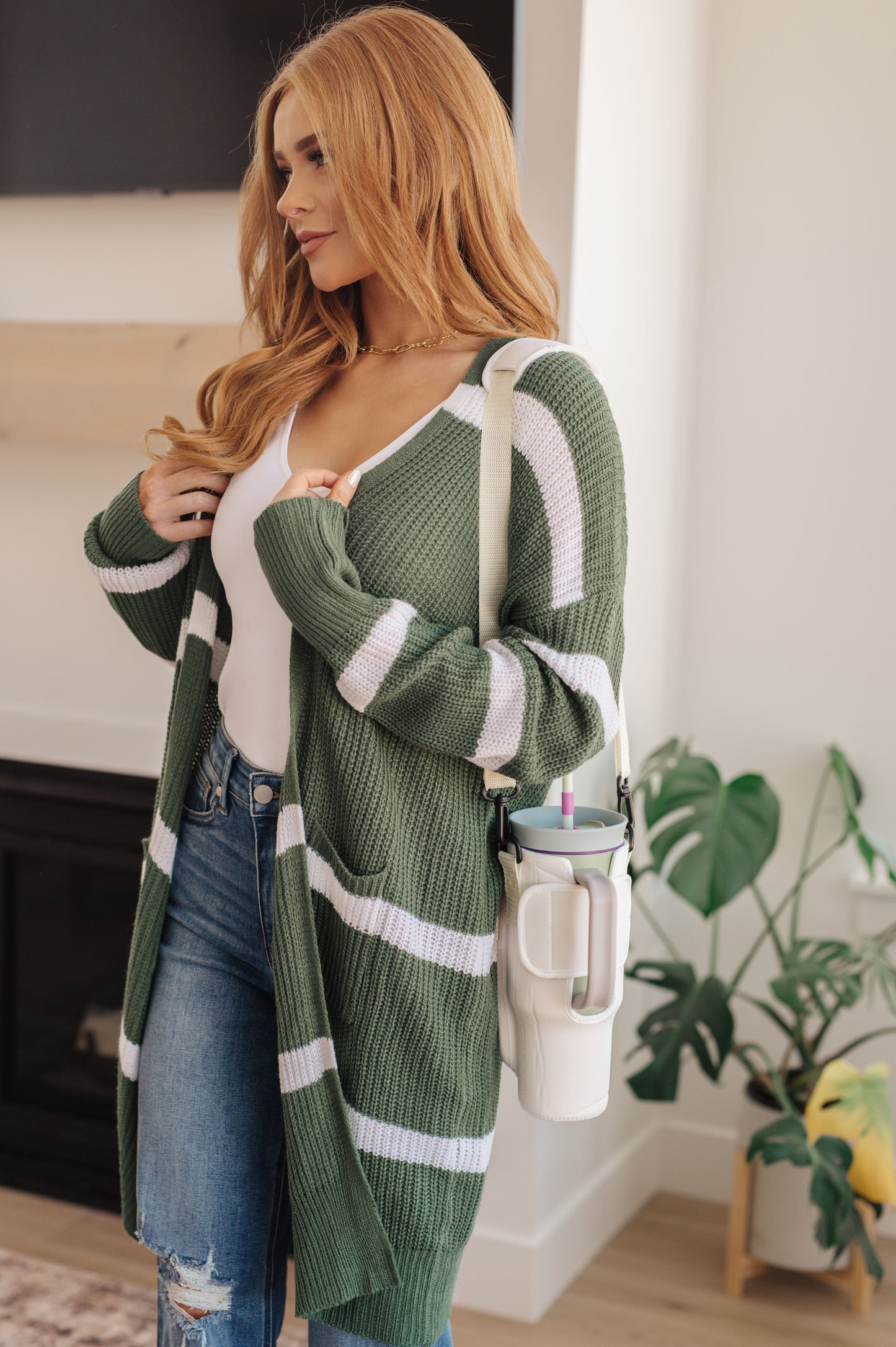 40oz Tumbler Sleeve in Cream