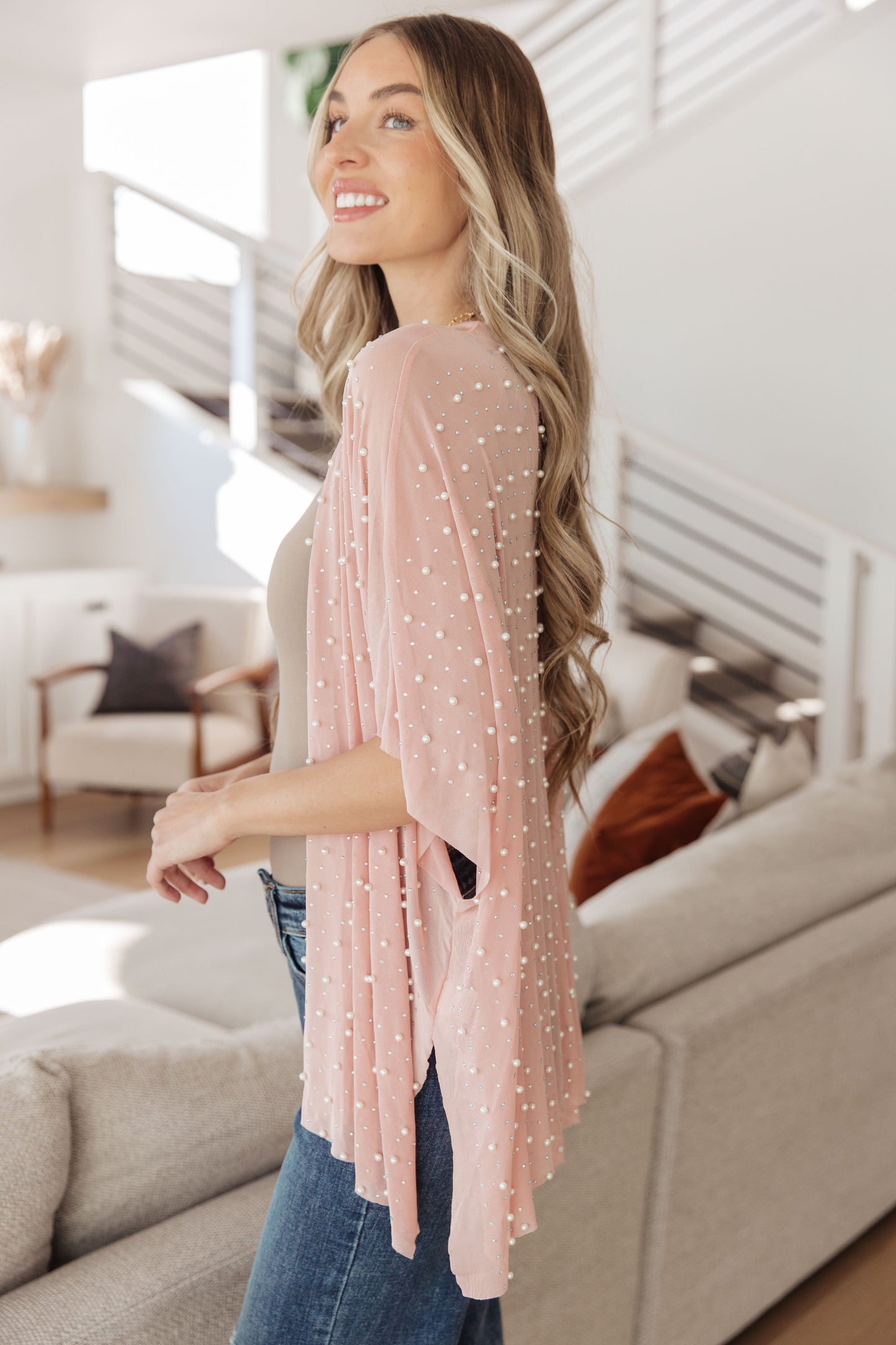 Thoughts of Dots Pearl Dot Kimono