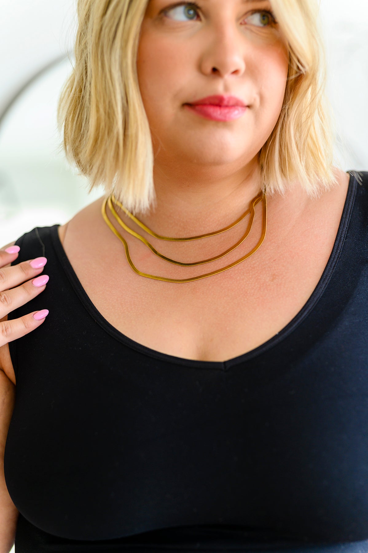 Three is Better Than One Layered Necklace